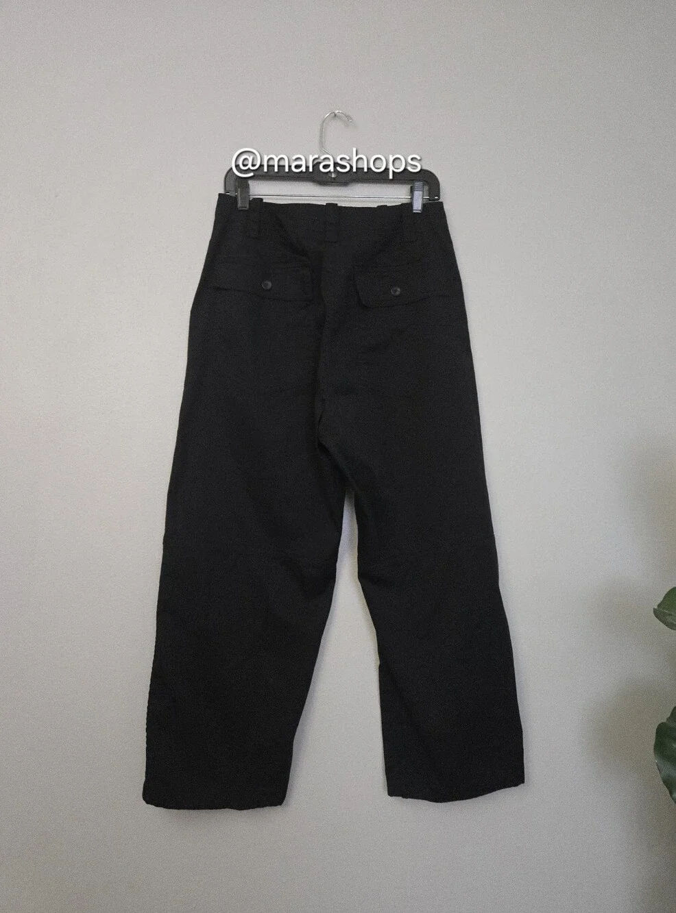 ALC Brayden Cotton Twill Pant Black